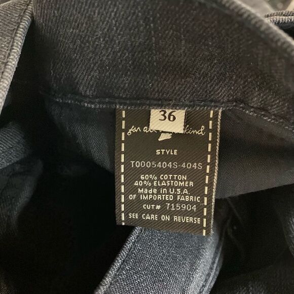 #157 7 FOR ALL MANKIND The Floyd Jeans in Black - Picture 10 of 13